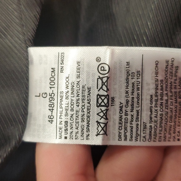 Olivia Palermo Banana Republic red wool military coat - Picture 13 of 16